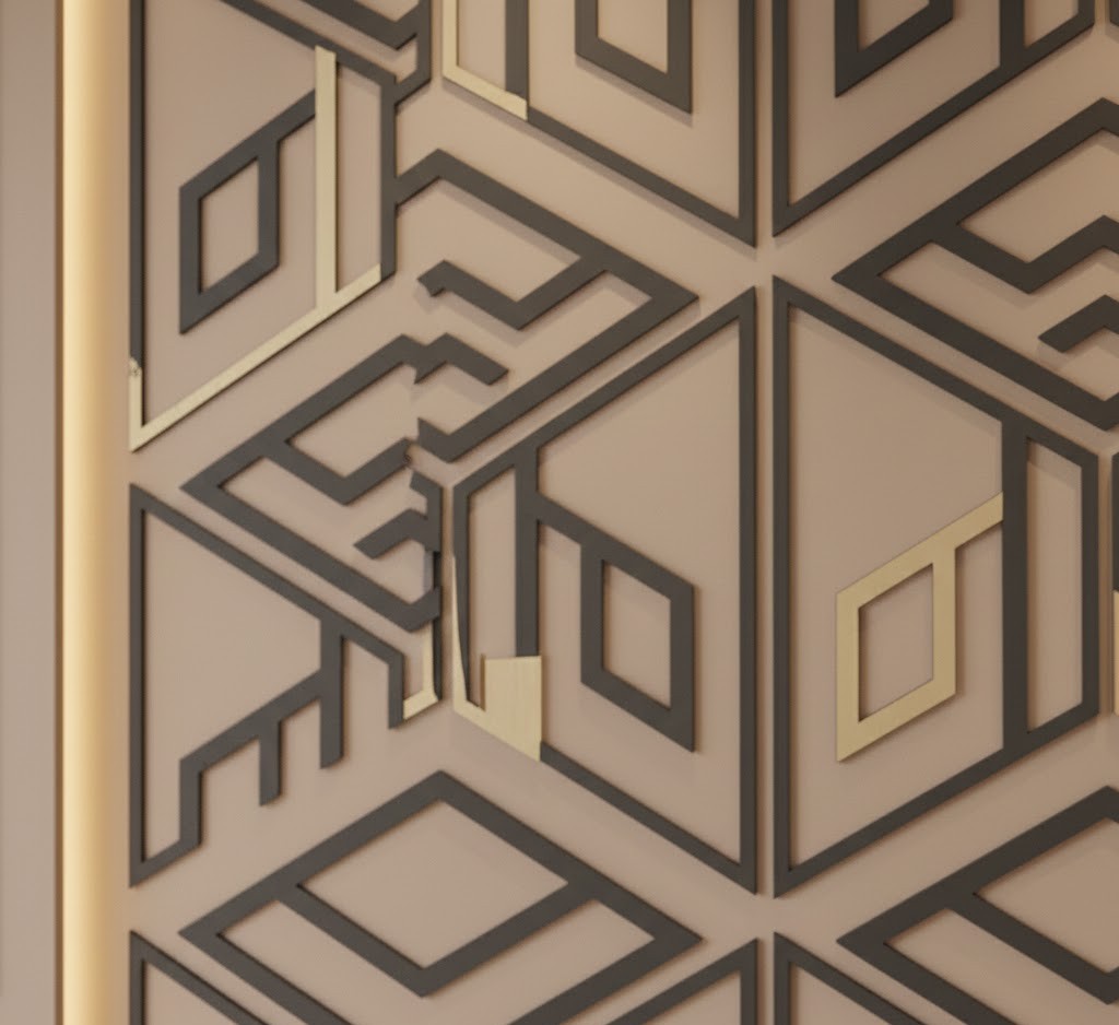 Geometrische panelen